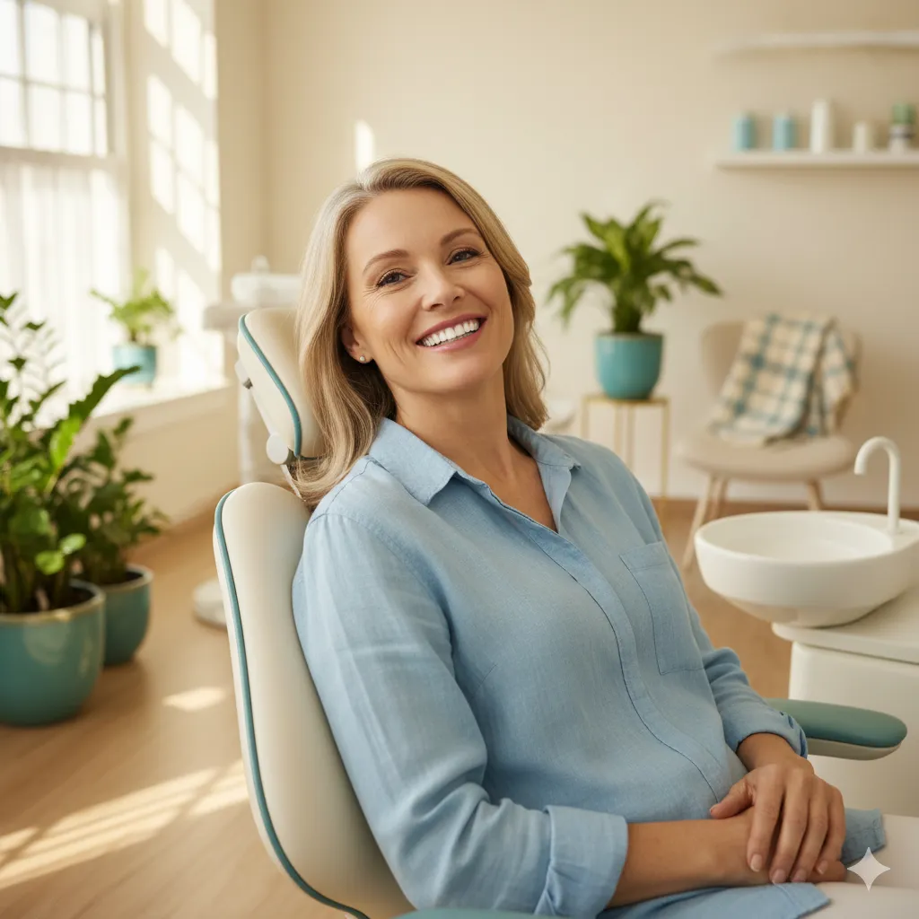 Sala de tratamento dentário moderna